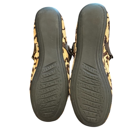 OTBT Gamine Leopard Print Pony Hair Ballet Flats Size 7.5 EUC - Picture 8 of 8